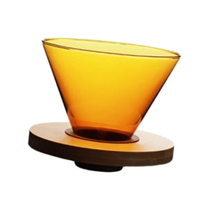 Magideal - Filtro De Café Reutilizable Para Goteo De Café, Resistente Al Frío Y Al Calor, Accesorios Para Máquina De Café En Cono, Para Oficina, Hogar, Taza Amarillo