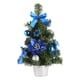 thumbnail image 1 of Mesa Artificial Mini árbol De Navidad Decoración Suministros Para Fiestas Navide?as Azul, 1 of 5