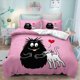 thumbnail image 1 of New Cartoon L-Les & B-Barbapapa Bedding Set Double Twin King Duvet Cover Comforter Pillowcase Boys Girls Adults BedroomBed Sheets, 1 of 5