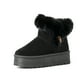 thumbnail image 5 of Botin Casual Mujer Pu Texil Vintage Antideslizante Weide LT201, 5 of 9