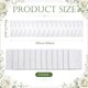 thumbnail image 2 of Caminero de Mesa Newwiee 80 cm x 305 cm Blanco 10 uds Floral, 2 of 7
