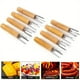 thumbnail image 2 of 8 Pcs Barbecue Corn Fork 8-piece Set Of Multi-functional Fruit Fork Tender Meat Fork For Home Picnic Camping Halloween Christmas Wedding Birthday Party Supplies BBQ Accessories Kitchen Accessories K, 2 of 2