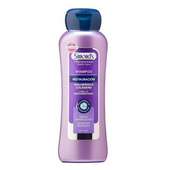 Shampoo Simond’s Restauración Hialurónico Colágeno, 410 ML
