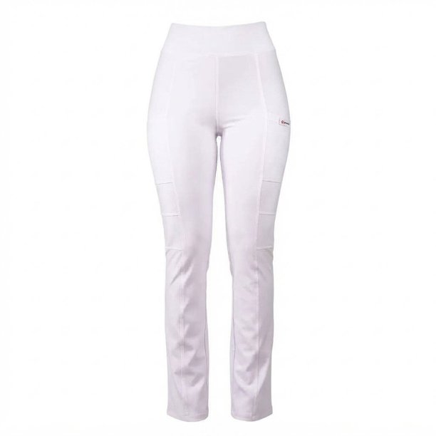 Pantalón clinico elasticado Spandex. Art. 880-7 - Blanco