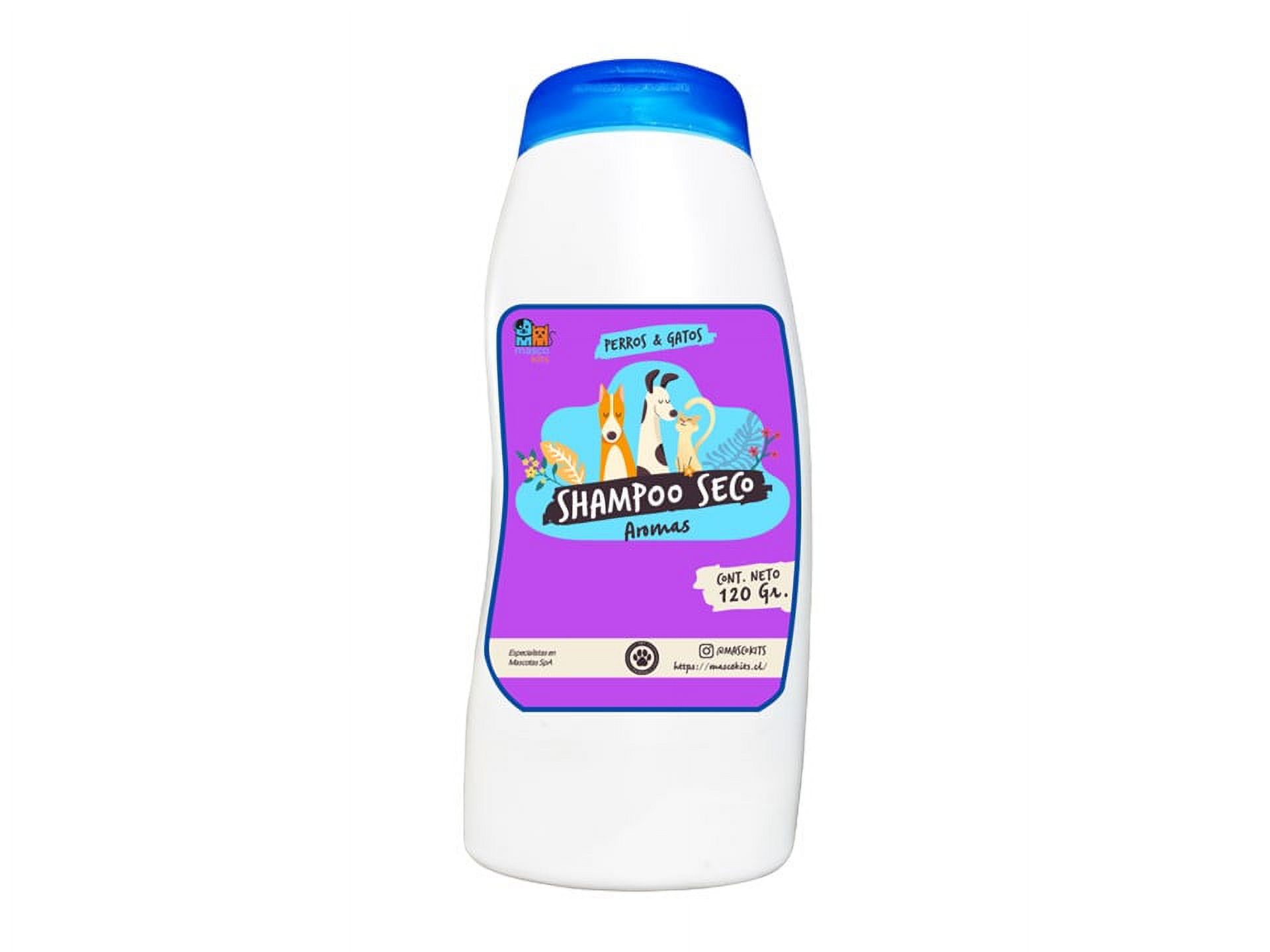 Mascokits - Shampoo Champú Seco Con Aromas Para Perros 120 Gr Aroma Fruitilicious