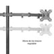thumbnail image 4 of Soporte Doble Monitor Escritorio altura ajustable hasta 27, 4 of 6