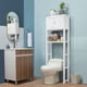 thumbnail image 2 of Estante org para baño con puertas blanco, 2 of 3