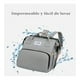 thumbnail image 3 of Mochila Pañalera Maternal 3 En 1 Con Mudador Gris By LuBabycas, 3 of 7