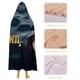 thumbnail image 4 of Barrio Chino Manta Capa Con Capucha Anti bolitas Manta De Lana Ártica Suave Manta Portátil De Felpa Ligera Y Lujosa Poncho Para Siesta En Casa Y Oficina 100*130cm, 4 of 6