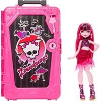 Set De Muñecas Monster High Skulltimate Secrets Draculaura Con Maletín