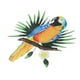 thumbnail image 2 of Parrot Metal Wall Art Decors Jardín Esculturas Colgantes Multicolor 26cmx28cm, 2 of 3