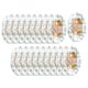 thumbnail image 1 of 20 Piezas Pegatinas Para Los Oídos Protectores De Oídos Impermeables Suaves Para La Ducha Recién Nacidos 4,4 Cm X 6,8 Cm, 1 of 5