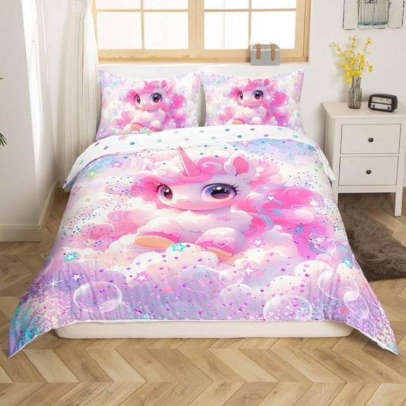 Christm-as Trees D-u-t Co-ve-r Queen Size Sa-nta Claus- and Snowman Comfort-er Cover with 2 Pillow-case for Te-ens Adults Kids S-tarry Sky Be-dding Set Snow Sc-ene Brea-thable 3 Pieces D-ecorative