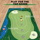 thumbnail image 5 of Juego de golf de chipping, juego de golf Battle Royale, tapete de práctica de golf grueso para interiores y exteriores para adultos y familias con tapete de golf, 20 pelotas de golf con agarre y 6 est, 5 of 7