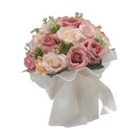 Magideal - Bouquets De Novia De Bodas Bouquets De Dama De Honor Decoración Decoración Decoración De Accesorios De Boda Broying Bouquet Para Aniversario De Fiesta Color De Pasta De Frijoles