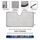 thumbnail image 2 of BT21 Parasol para Parabrisas Delantero Protector Plegable, Visera Solar para Auto Bloquea Rayos UV Mantiene tu Vehículo Fresco140cm*76cm, 2 of 6