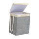 thumbnail image 1 of Línea De Canastos Para La Colada Grande Con Asas De Cuerda Y Funda, 65 L, Para Armario De Camping, Color Beige, 1 of 3