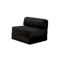 Latam Home - Sofa Cama Siena Tela Velvet Negro