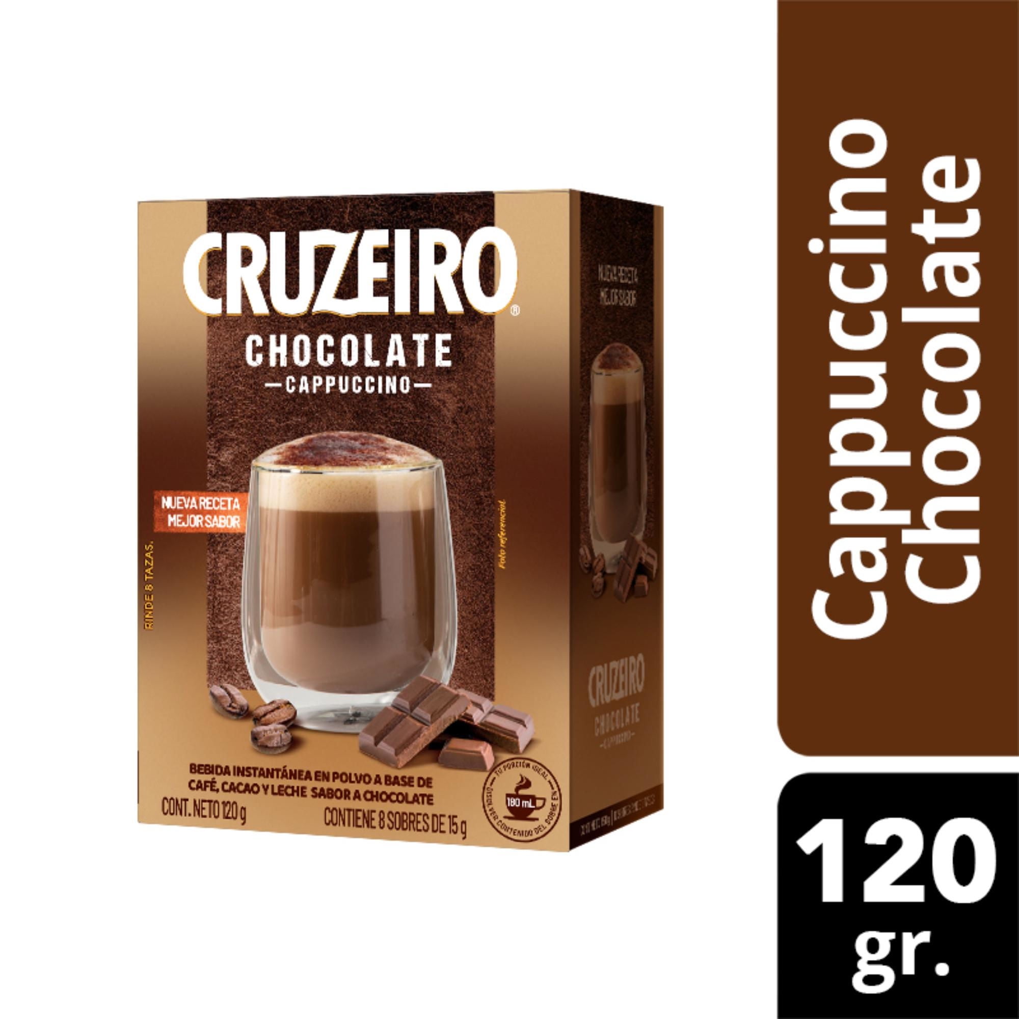 Café Mix Cappuc Choc Sachet Caja 120 g Cruzeiro