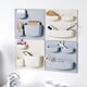 thumbnail image 2 of 1pc Adhesive Wall Storage Rack, Bathroom Wall Storage Rack, No Punching Wall Hanging Kitchen Storage Rack, 2 of 4