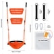 thumbnail image 5 of Columpio Swing ROPECUBE tejido a mano para niños pequeños, naranja, 5 of 7