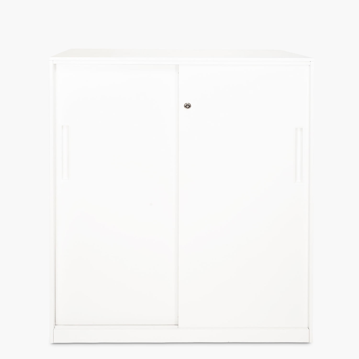 Form Office - Gabinete Oficina Alto Metálico Con Puertas Blanco