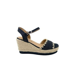 Todopiel - Sandalia Textil Zb033 Negro