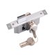 thumbnail image 1 of Cerradura de puerta WANLIAN 160 mm de aleación de zinc plateada, 3 llaves, 1 of 5