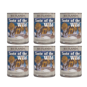Latas Taste Of The Wild Wetlands Pato Pack 6 Unidades