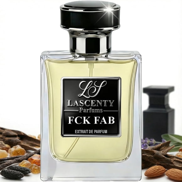 FCK FAB by LaScenty - Perfume Cuero Especiado de Larga Duración para Hombre y Mujer - 50 ml