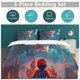 thumbnail image 5 of Super Mario 3-Piece Comforter Set for Bedroom Super Mario Bedding Set for Kids Adults Soft Microfiber Duvet Cover Set with Zipper Closure, 5 of 5