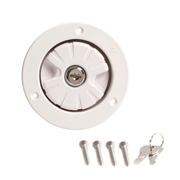 Relleno De Entrada De Agua De 78 Mm, Escotilla De Relleno Resistente Para Caravana, Remolque, Barco, Autocaravana, Blanco