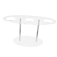 Bothyi - Soporte Para Cono De Helado, Soporte Para Cono De Gofre, Soporte Para Comida Para Decoración De Cumpleaños, Transparente