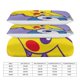 thumbnail image 3 of Cartoon Pokmon 3 Piece Sets Full/Queen Size - Reversible Microfiber Quilts with Shams Soft Lightweight Bedspread Coverlet Comforter for All Season Bed Sheets, 3 of 4