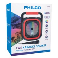 Parlante Karaoke 765Rd 6.5 Philco Rojo Open Box