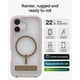 thumbnail image 2 of Funda De Teléfono Rainier Con Soporte Para Iphone 17 Arenisca Gris, 2 of 9