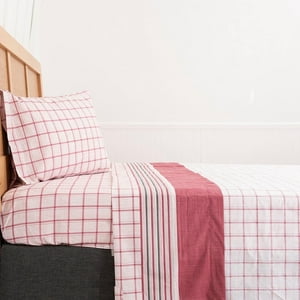 Mashini - Sábana Estampada 144 H 1.5 P Tartan