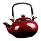 thumbnail image 5 of Tetera De Cerámica Dispensador De Té Tradicional Tetera Para Picnic Senderismo Al Aire Libre Rojo, 5 of 5