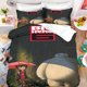 thumbnail image 1 of Super Marine Corps Duvet Cover Pillowcase Cartoon Bedding Skin-friendly and breathable, boys and girls duvet cover gifts Bed Sheets, 1 of 5