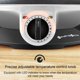 thumbnail image 3 of Plancha eléctrica Crepe Maker Health and Home de 13 pulgadas plateada, 3 of 6