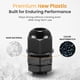 thumbnail image 3 of Prensaestopa QILIPSU 1/4" NPT impermeable IP68 de nylon, 12 piezas, 3 of 7