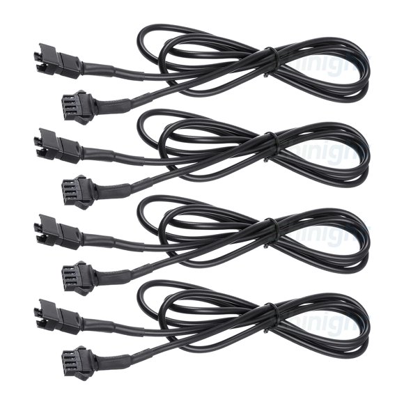 Cables de extensión SHINIGHT, 4 unidades, 1,19 m, para 5050 LED SMD RGB NEON