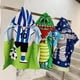 thumbnail image 2 of 1pc Kids Cartoon Hooded Bath Towel, Absorbent Cute Bath Towels With Hood For Girls Boys, Bathroom Accessories, 2 of 3