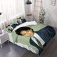 thumbnail image 1 of 3pcs Hong Four Kings Leon Duvet Cover Set - Bedding Set Duvet Cover + Pillowcase, 1 of 1