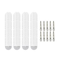 Ioensy - 100 Piezas De Pegamento De Fusión De Protector De Cuero Cabelludo Térmico Para Unir Extensiones De Cabello