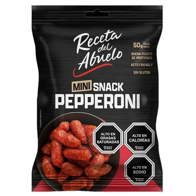 Mini Snack Pepperoni 50 G Receta Del Abuelo