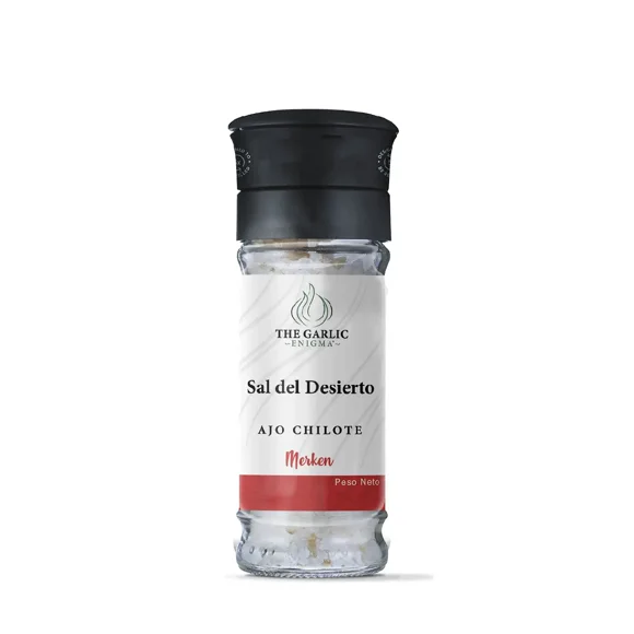 Sal del desierto Ajo chilote y merken 100 g