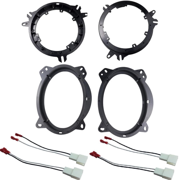 Espaciador de altavoz y adaptador con arnés de cableado para Toyota Lexus