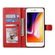 thumbnail image 4 of Funda Para Iphone Se 2020/2022– Cuero Premium, 3 Ranuras Para Tarjetas, Protección Contra Impactos, 4 of 5