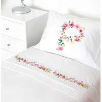 Tuyo Print - Juego De Sábanas 1,5 Pl Letras Vintage P